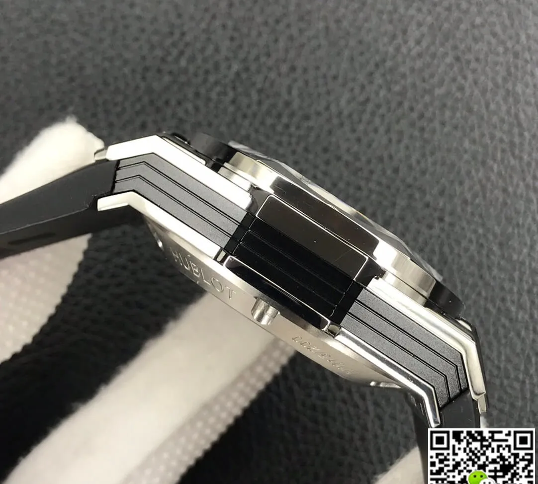 Hublot Big Bang Sang Bleu II 418.NX.1107.RX.MXM19 HB Factory 1:1 Best Edition Replica Watch Black Strap